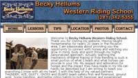 Becky Hellums Western Riding School Thumb